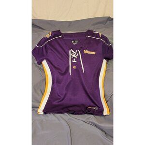 NFL Team Apparel Vikings Lace-Up Jersey